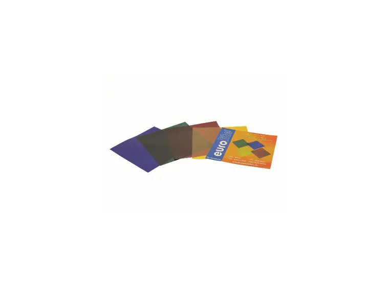 EUROLITE Colour-foil set 19x19cm, four colors 